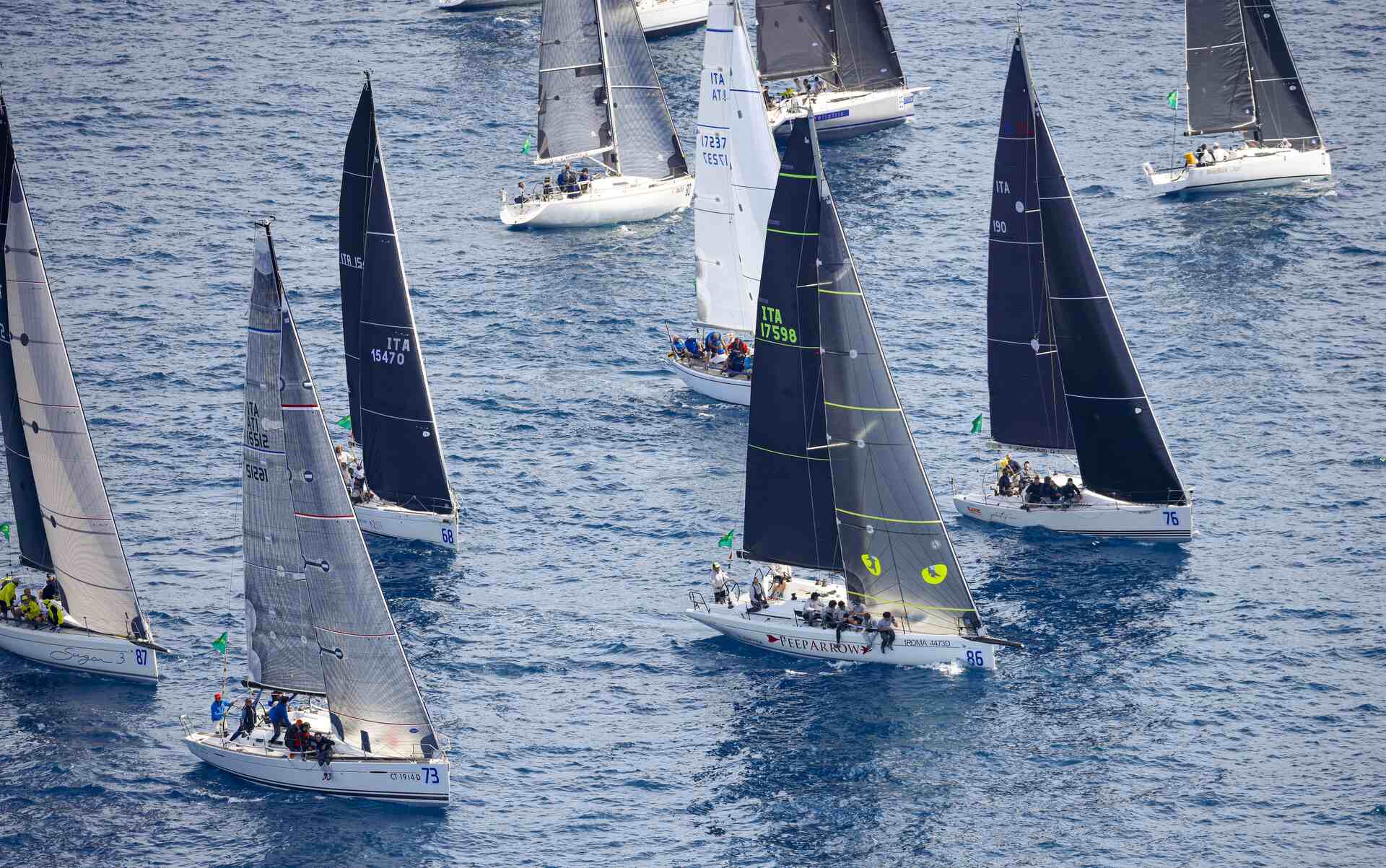 Championnat Européen IMA Maxi au Circolo del Remo e della Vela Italia - Résultats généraux